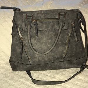Grey Shoulder bag